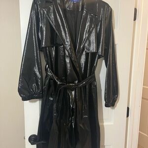 Apt. 9 Glossy Black Coat